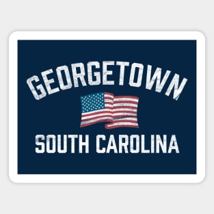 Georgetown South Carolina SC USA Flag Patriotic Magnet